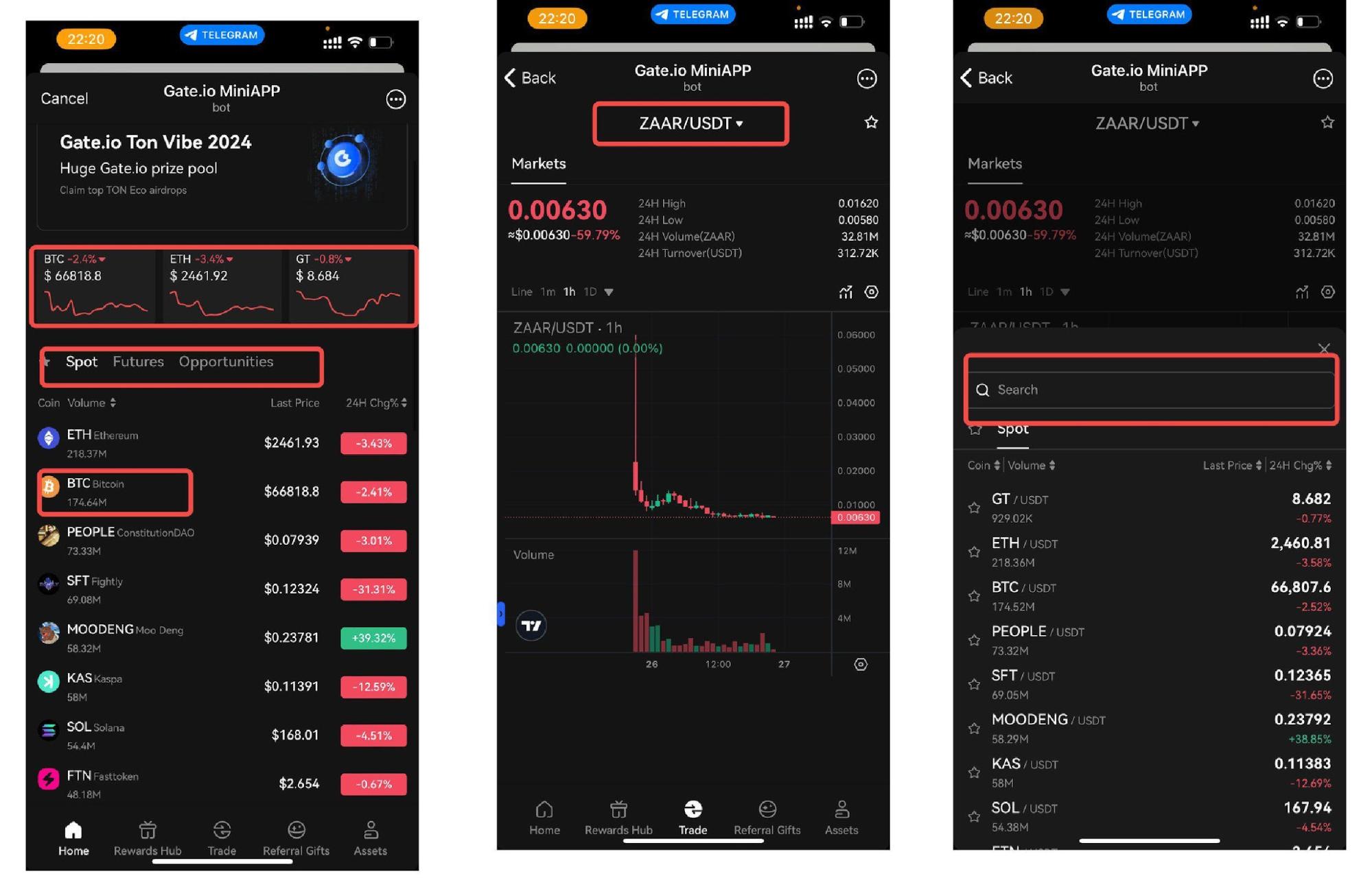 Easy Guide: How to Use Gate.com Telegram MiniApp