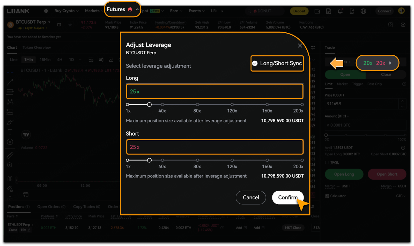 How to Adjust Leverage in Futures Trading?