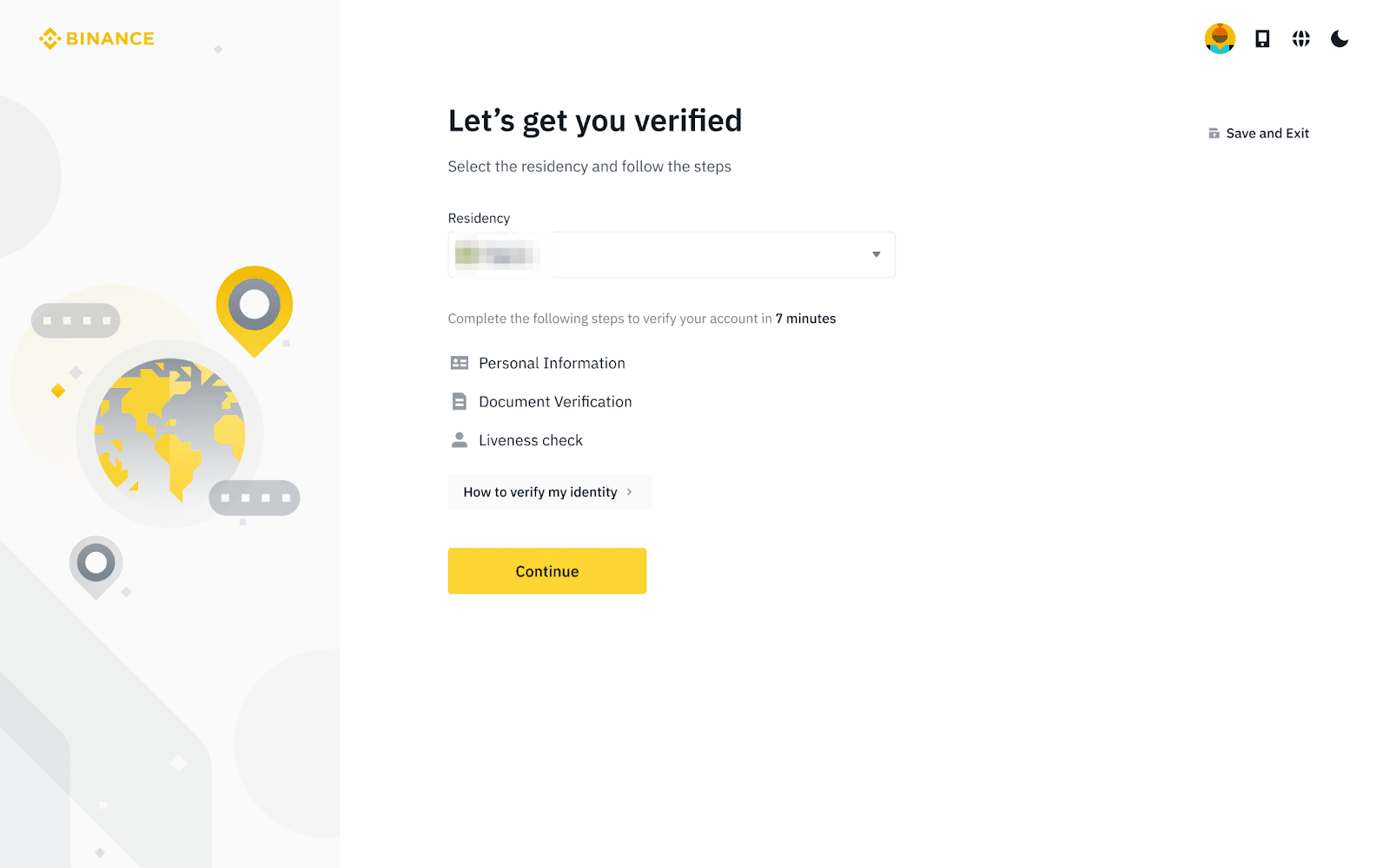 How to Complete Identity Verification for a Personal Account? | Binance  Identity Verification,Binance verification,Binance account verification