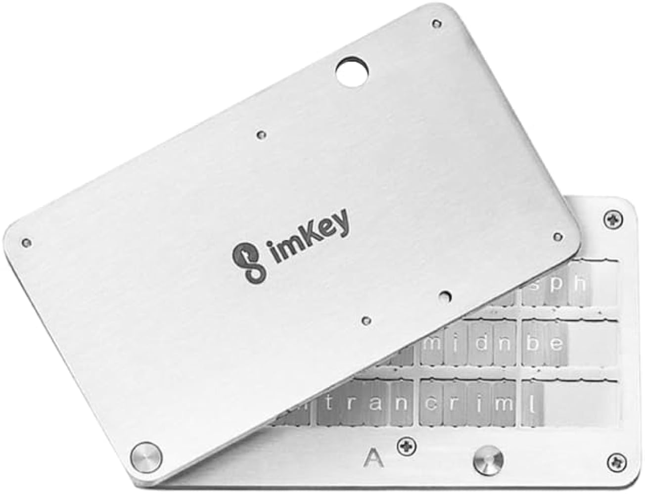 Amazon.com: WeToshi Mnemonic Seed Phrase Metal Plate Backup Saver ...