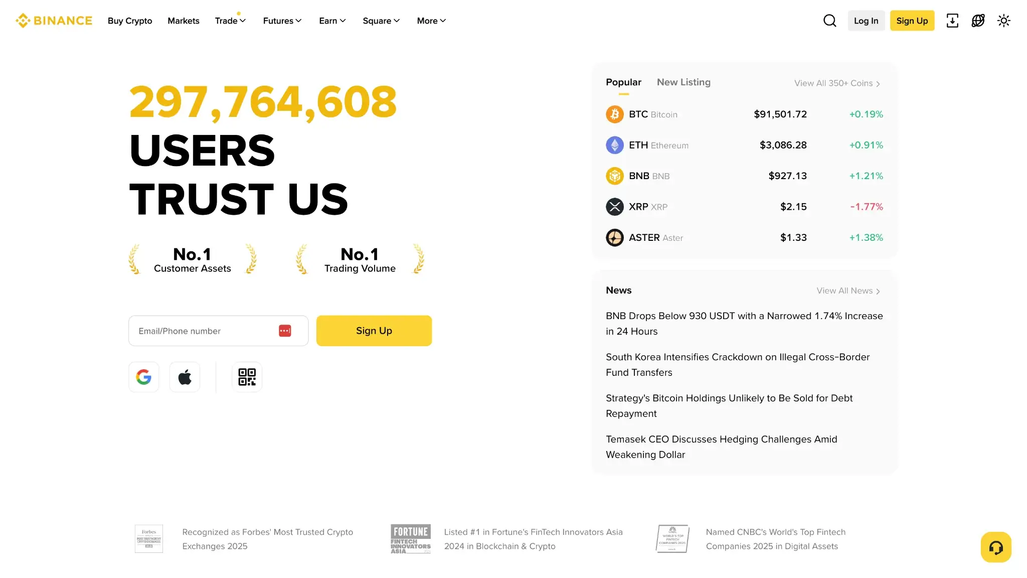 Binance Exchange Review 2026 — Low Fees, 500+ Coins